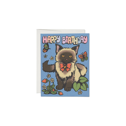 Siamese Birthday Greeting Card