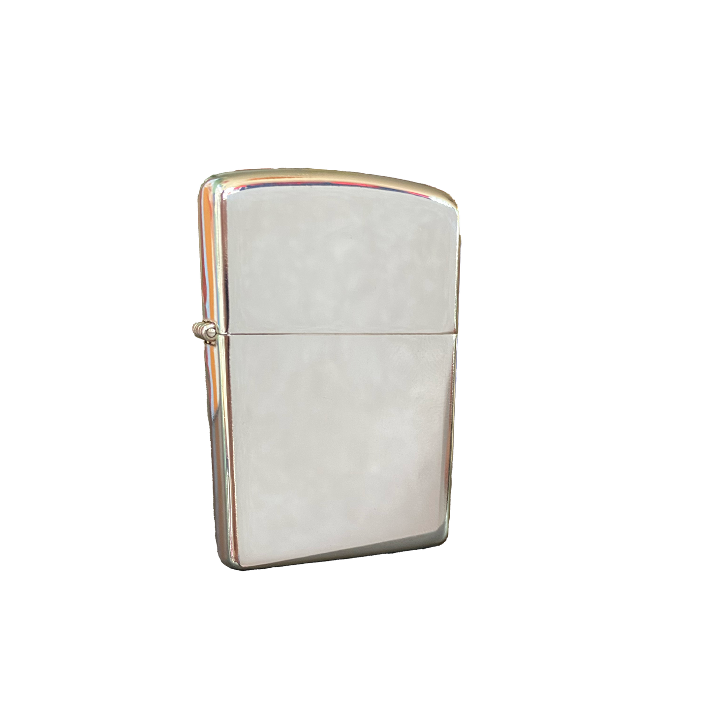 Silver Reflective Flip Lighter