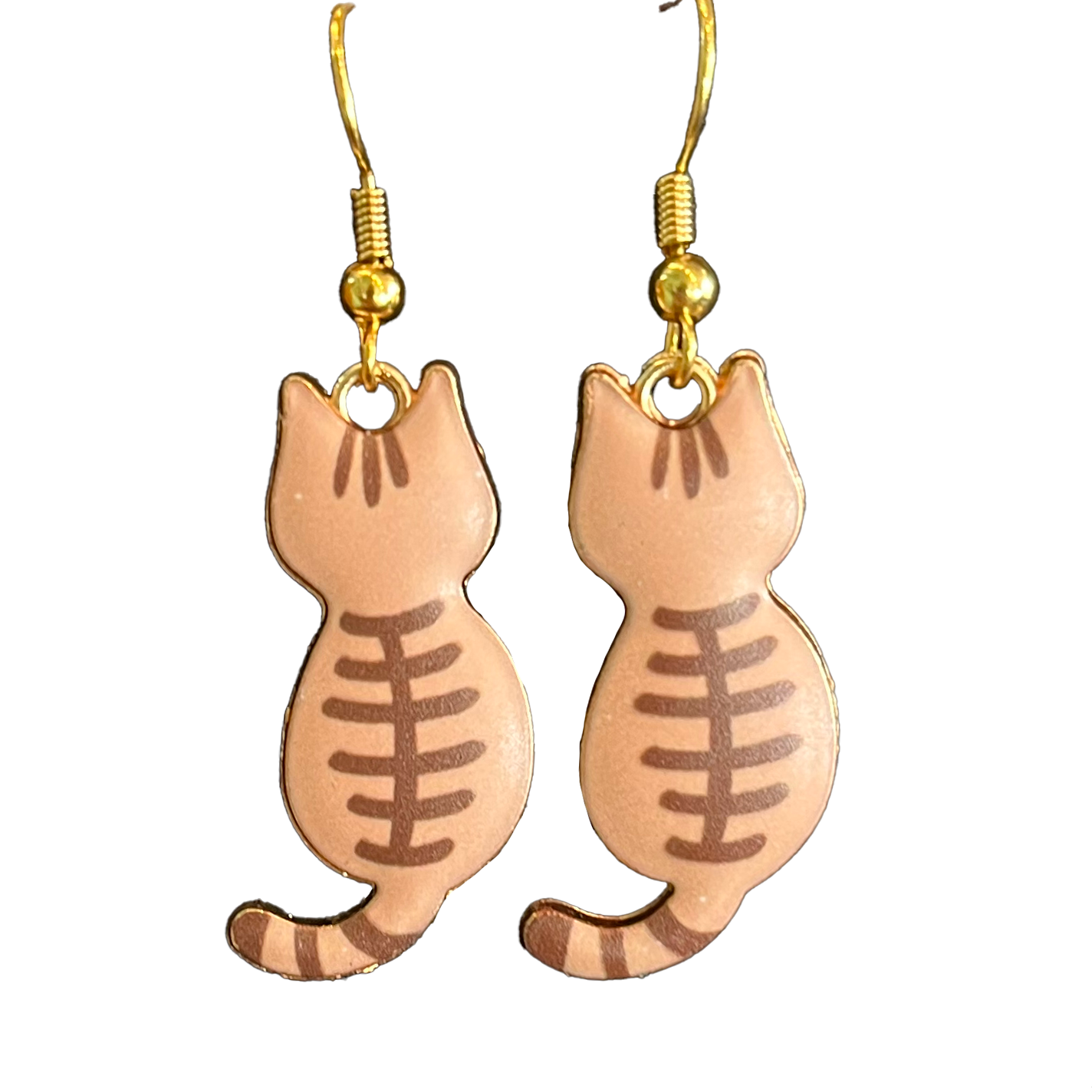 Sitting Kitty Dangle Earrings