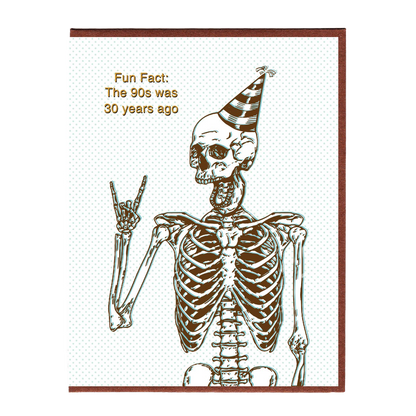 The 90s Was 30 Years Ago Birthday Card