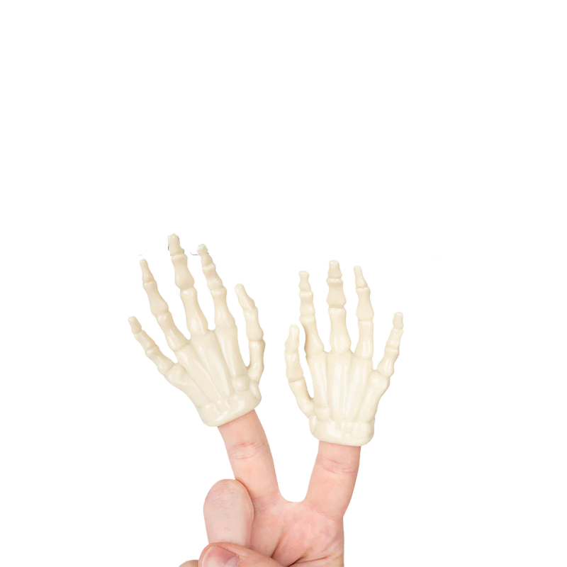Skeleton Hand Finger Puppet