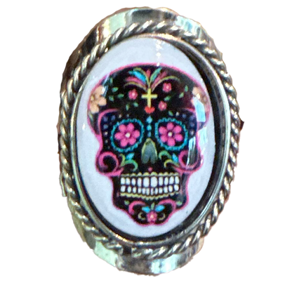 Sugar Skull Ring