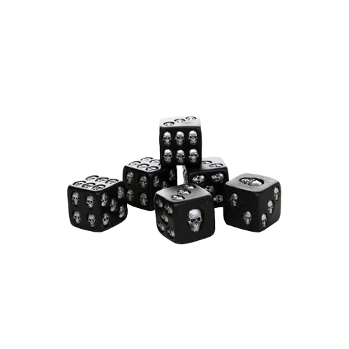 Skull Dice Set of Six