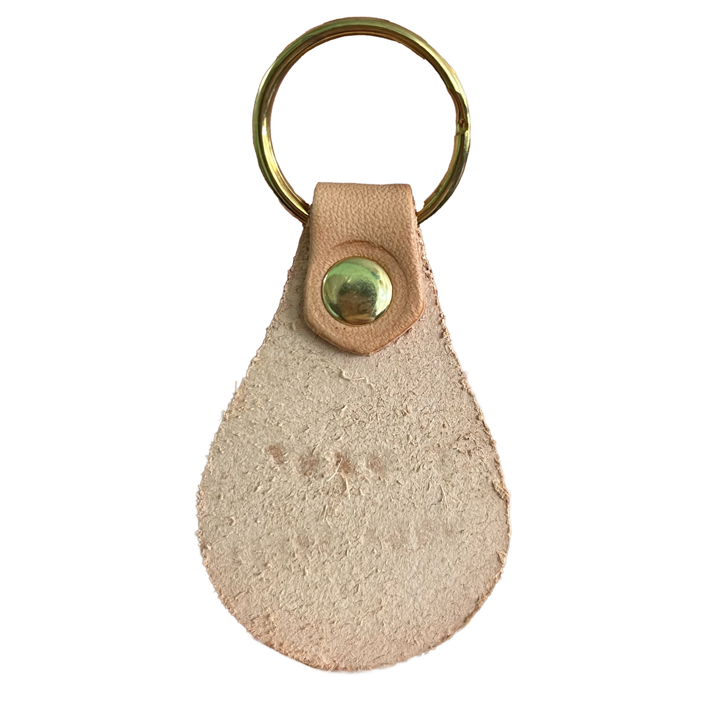 New Leather I Want Your Skull Keyring