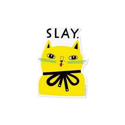 Slay - Cat Sticker
