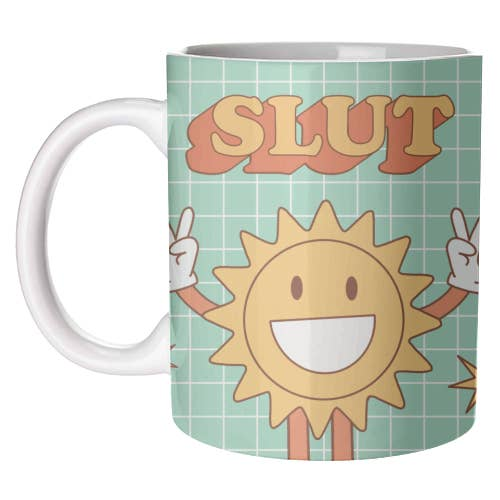 Retro Y2K Slut Sun Mug
