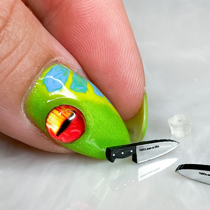 Teeny Tiny Chef's Knife Post Earrings