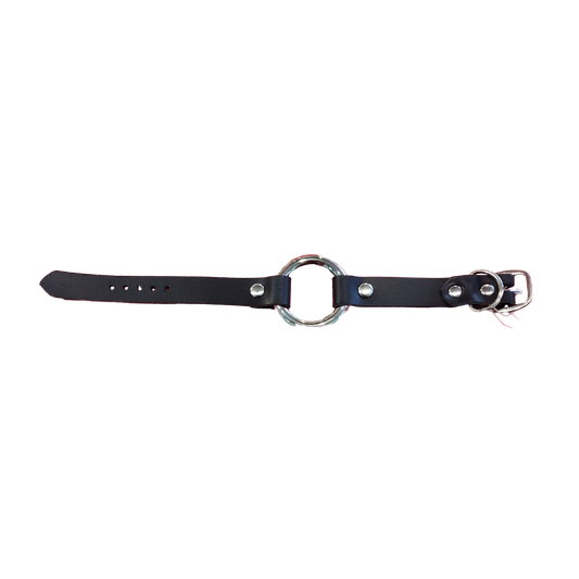 Upcycled Leather Small O-Ring Cuff