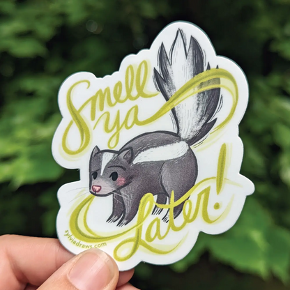 Skunk "Smell Ya Later" Sticker