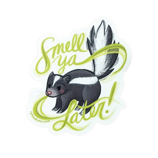 Skunk "Smell Ya Later" Sticker