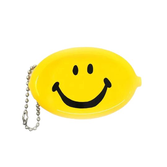 Coin Pouch - Happy Face Classic (Yellow)