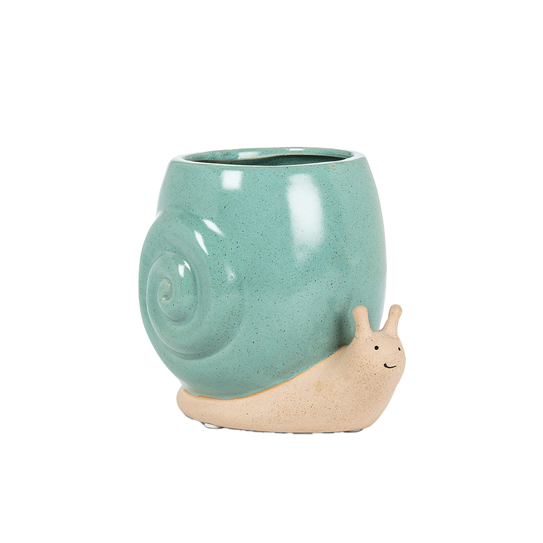Tall Snail Planter