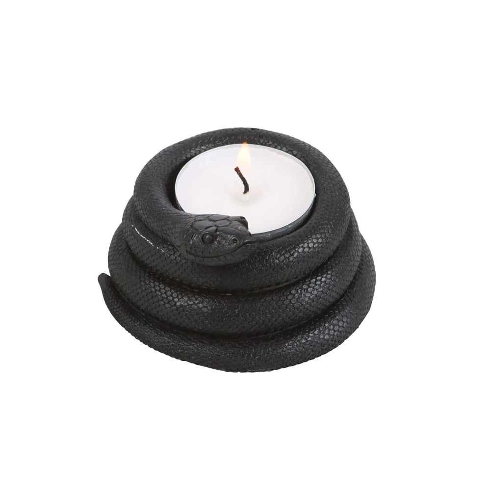 Black Snake Tea light Holder