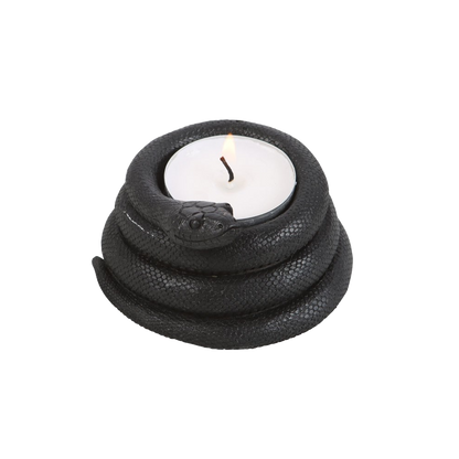 Black Snake Tea light Holder