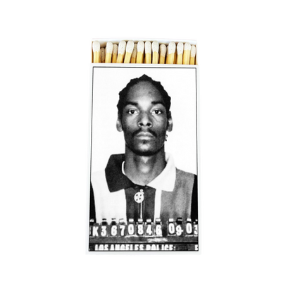 Snoop Mug Shot 4 Inch Matches