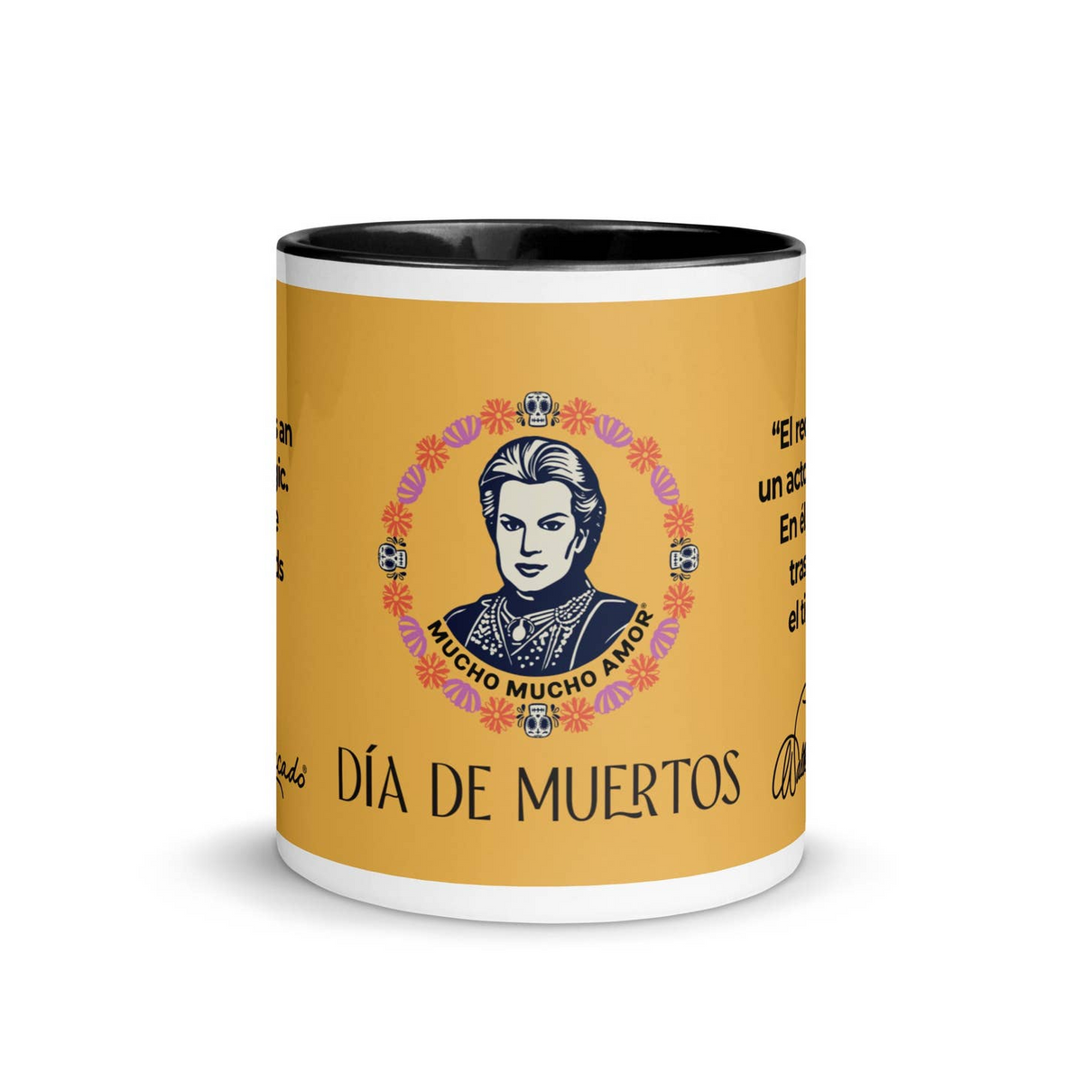 Dia De Muertos Walter Mercado Ceramic Mug