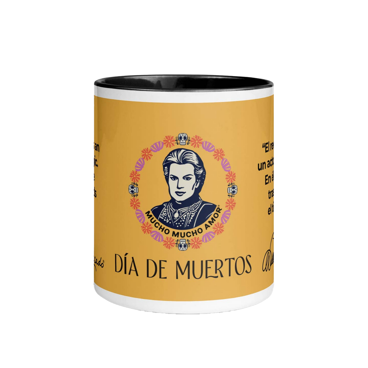 Dia De Muertos Walter Mercado Ceramic Mug