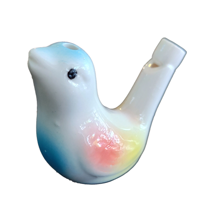 Porcelain Bird Water Whistle