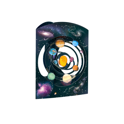 Pirouette Solar System Swing Card
