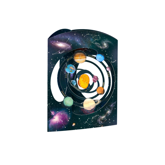 Pirouette Solar System Swing Card