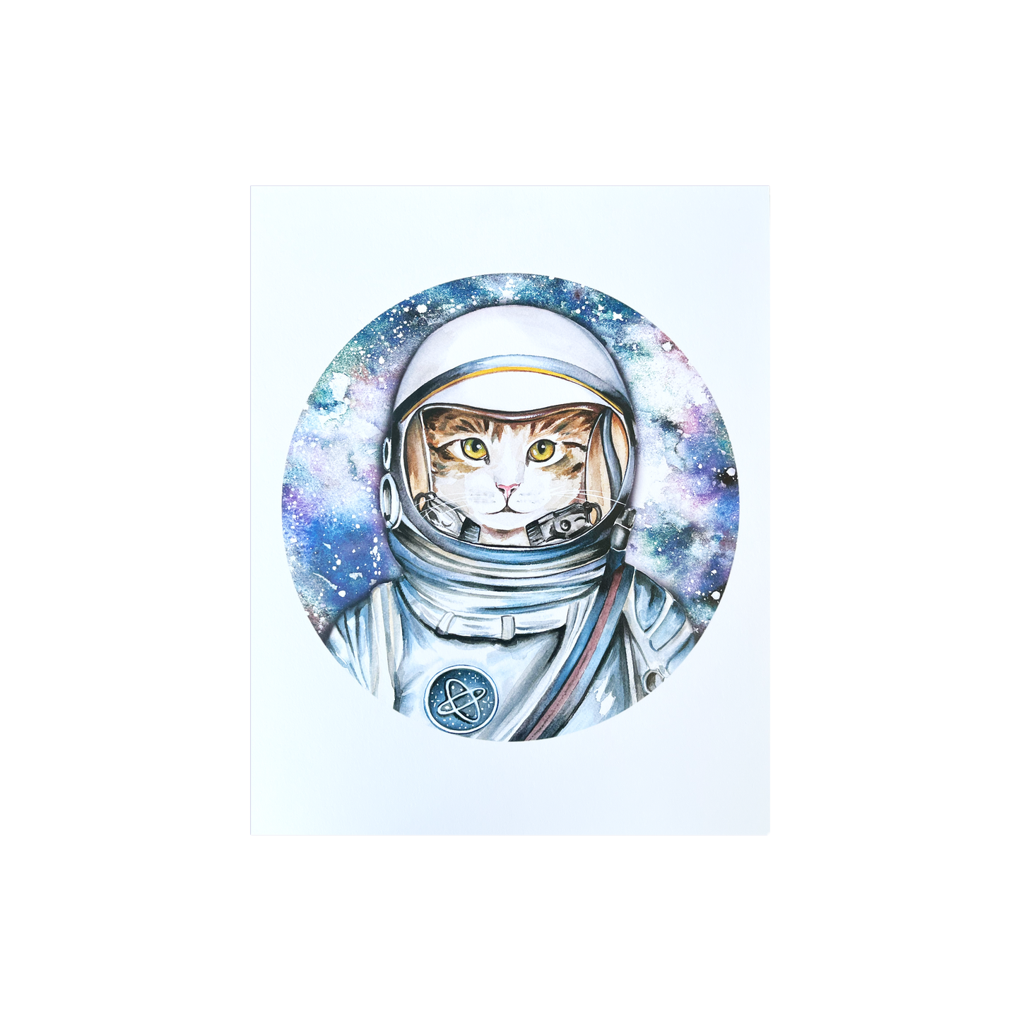 Nasa Space Cat Print
