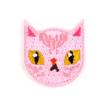 Cat Embroidered Sticker Patch