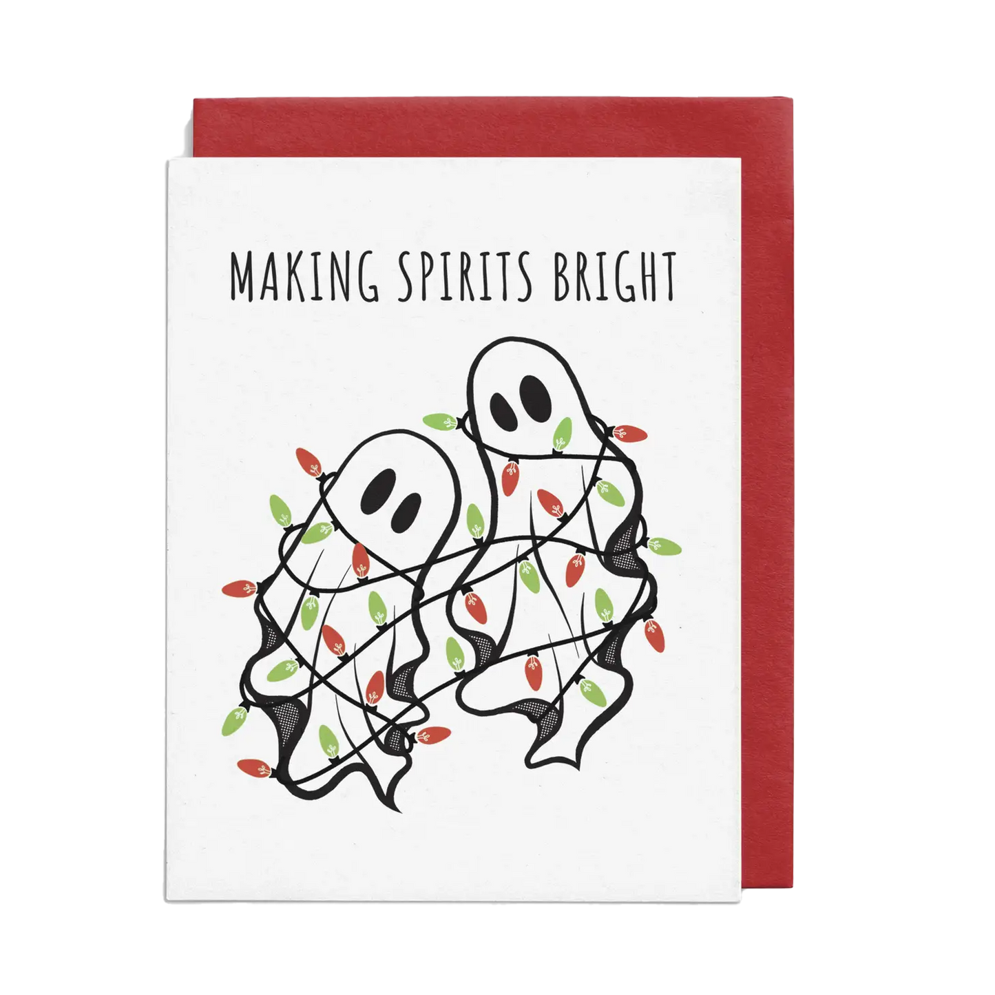 Making Spirits Bright Christmas Card