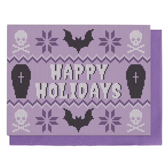 Spooky Holiday Sweater Greeting Card Box Set