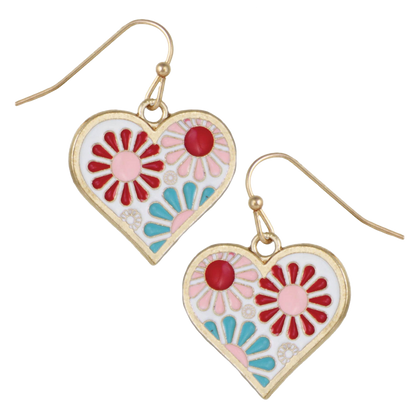 Spring Love Dangle Earrings