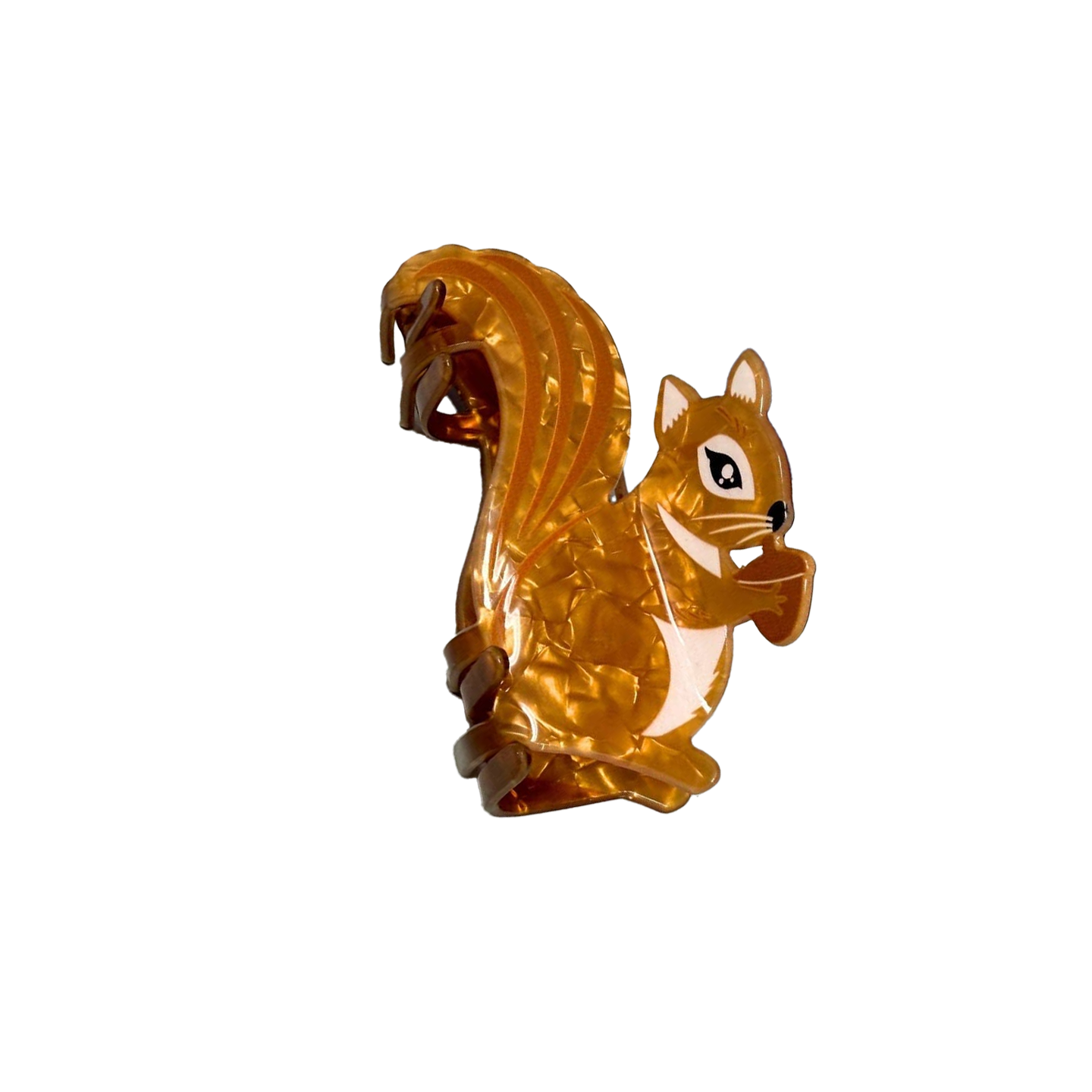 Squirrel Hair Claw Clip