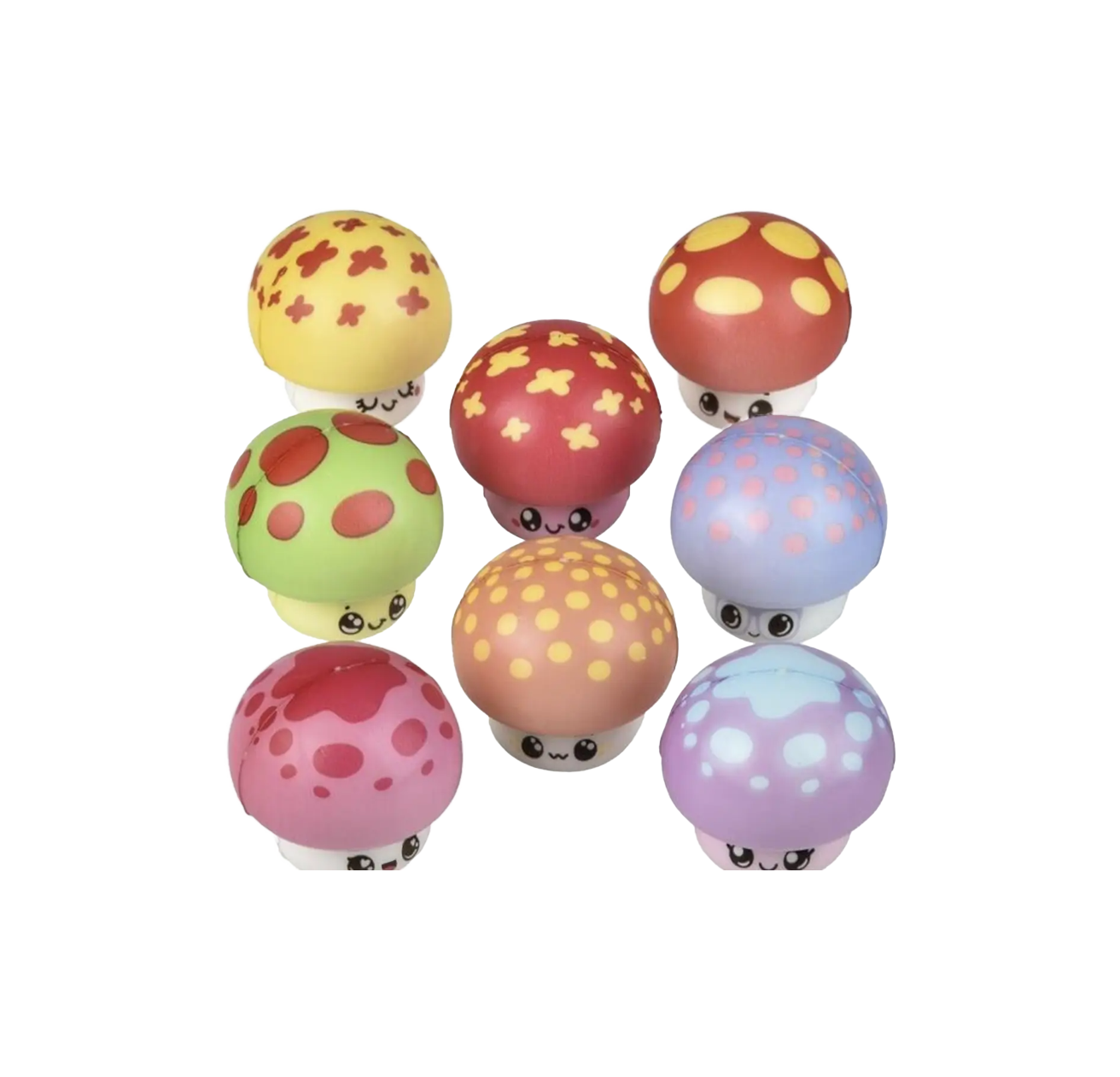 Squish Mushrooms 2"