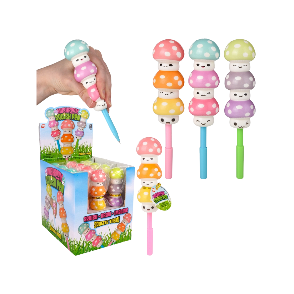 Squish Mushroom Pens