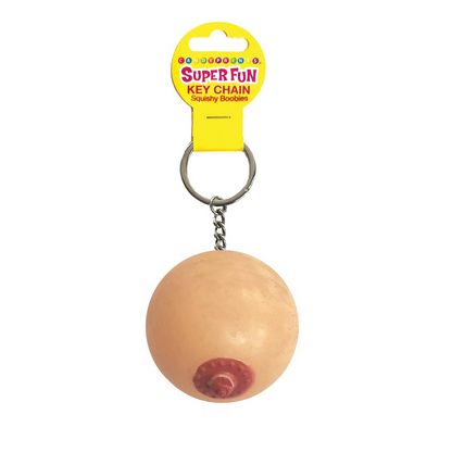 Squishy Boob Super Fun Key Chain