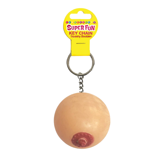 Squishy Boob Super Fun Key Chain