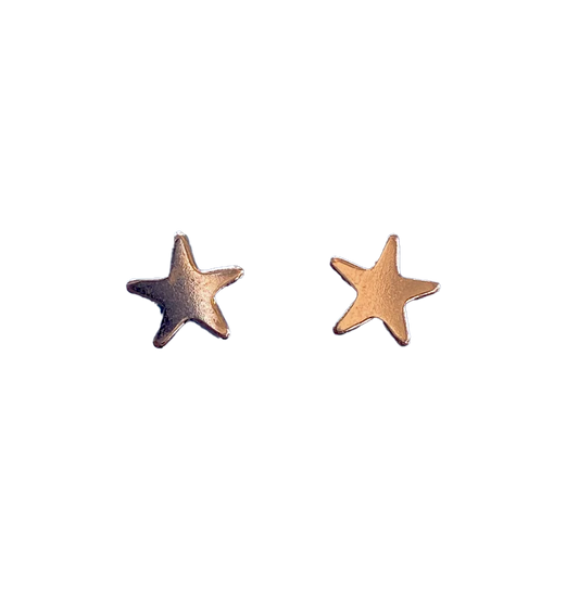 A Gold Star For You Post Earrings