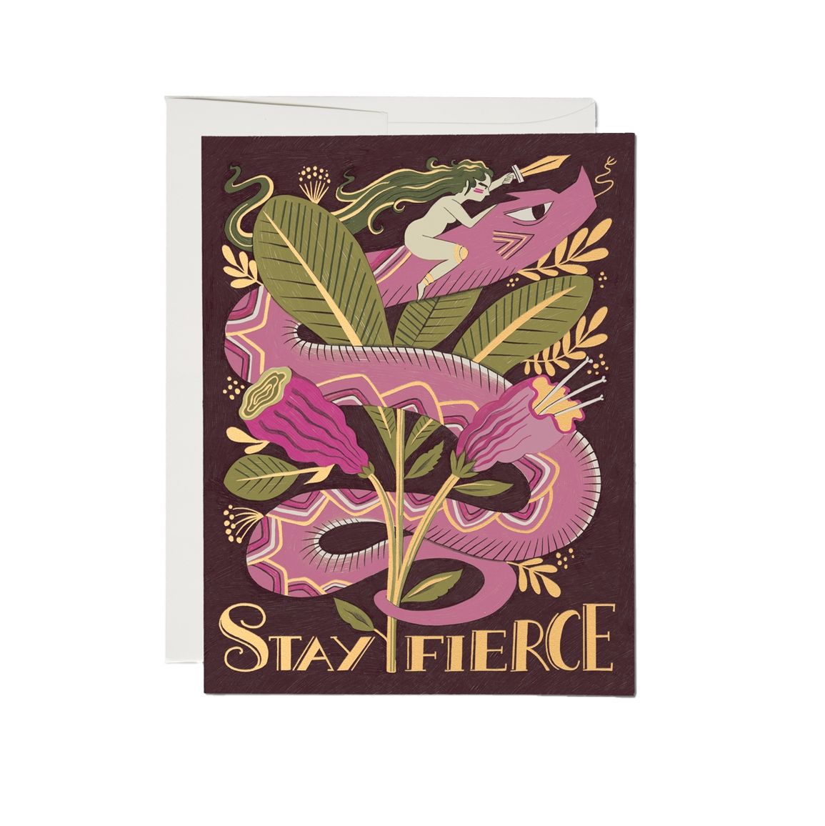 Stay Fierce Card
