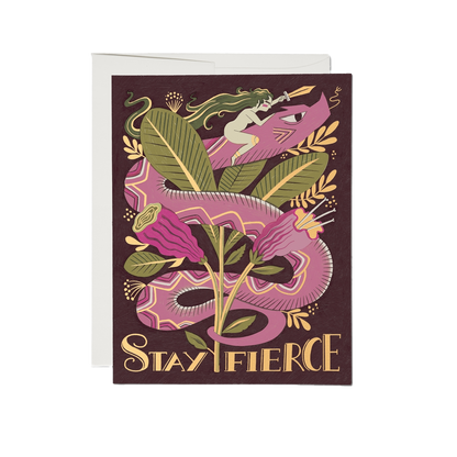 Stay Fierce Card