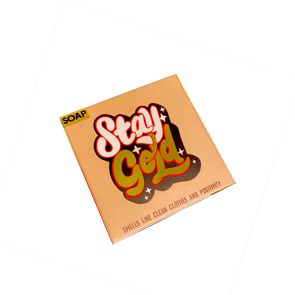 Stay Gold Scented Box Soap