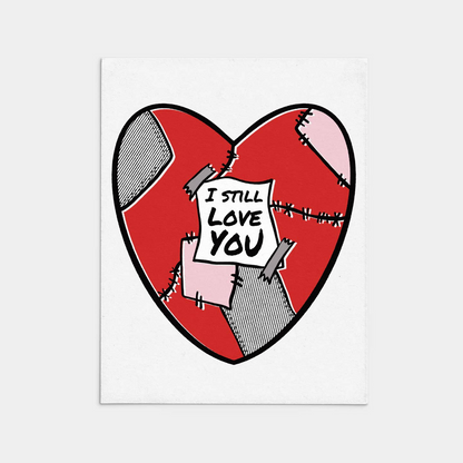 I Still Love You Love Love Card