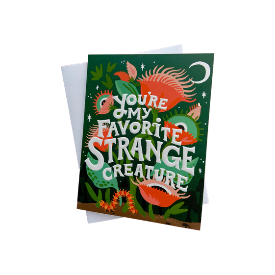 Strange Creature Card