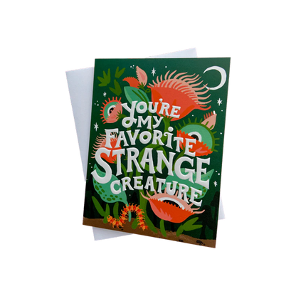 Strange Creature Card