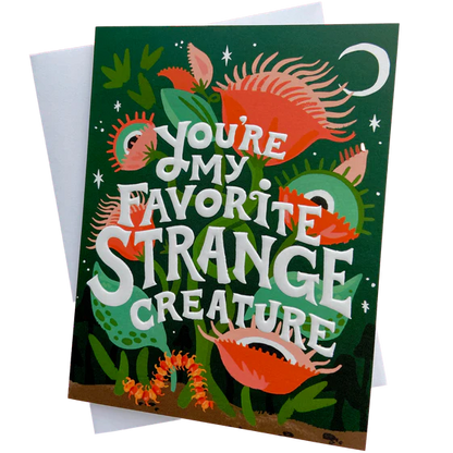 Strange Creature Card