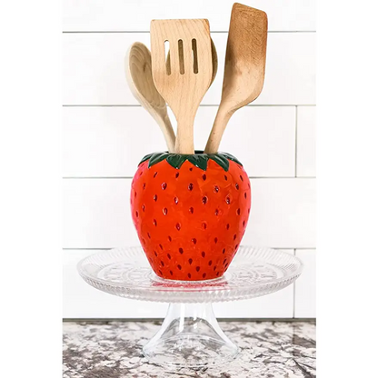 Strawberry Fields Ceramic Vase