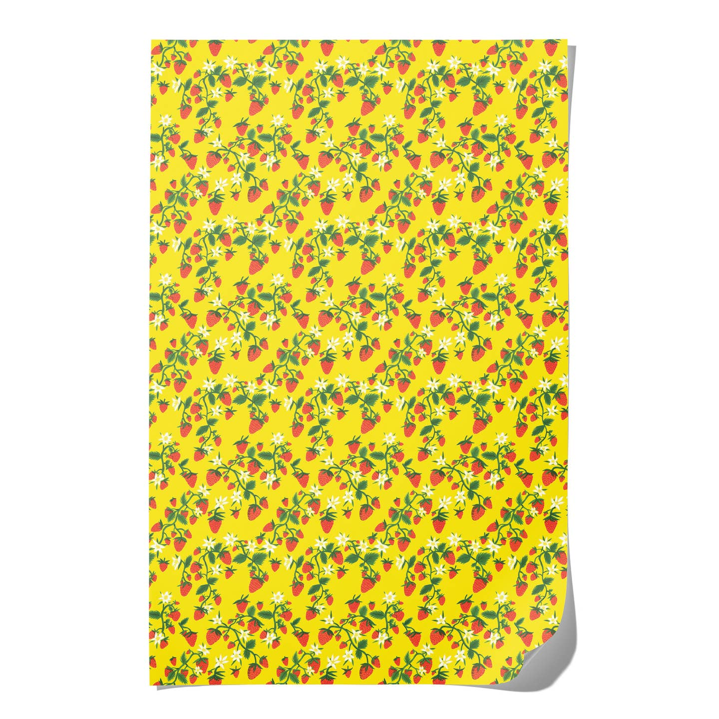 Strawberry Patch Wrapping Paper
