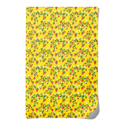 Strawberry Patch Wrapping Paper