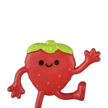 Mini Bendable Fruit 2.25"