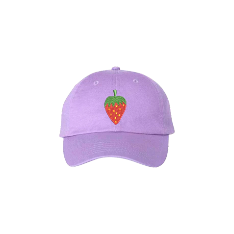 Strawberry Embroidered Hat