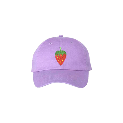 Strawberry Embroidered Hat