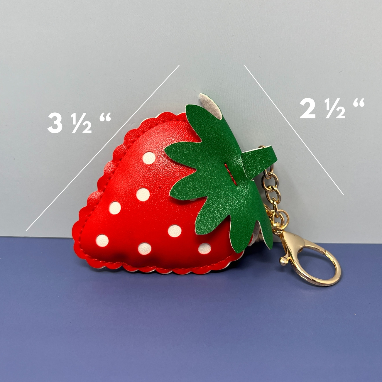 Strawberry Oversized Keychain