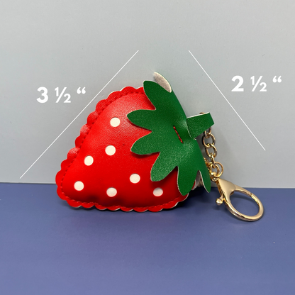 Strawberry Oversized Keychain
